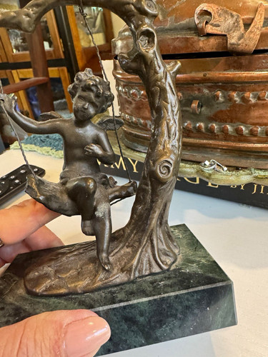 Milo bronze cherub - milo,