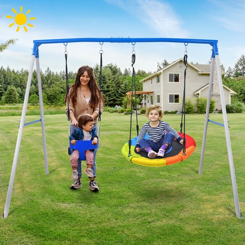 Trekassy 440lb metal swing set - trekassy,